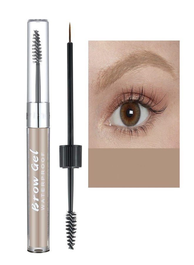 MAEPEOR Waterproof Eyebrow Gel 8 Colors Full-pigmented Long Lasting Liquid Brow Gel for Fuller & Defined Looking (#01 Warm Blonde） - Image 1